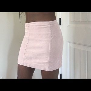 Forever 21 Pink Mini Skirt