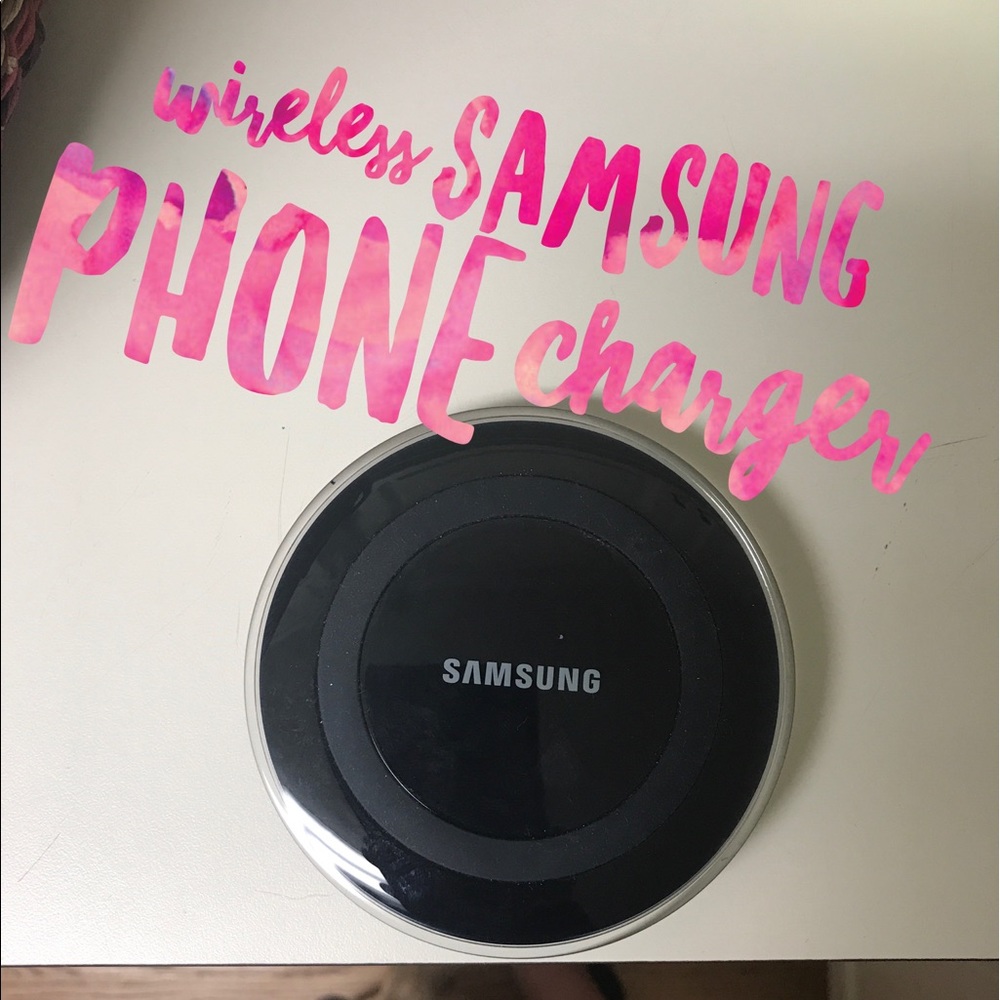 Wireless Samsung phone charger