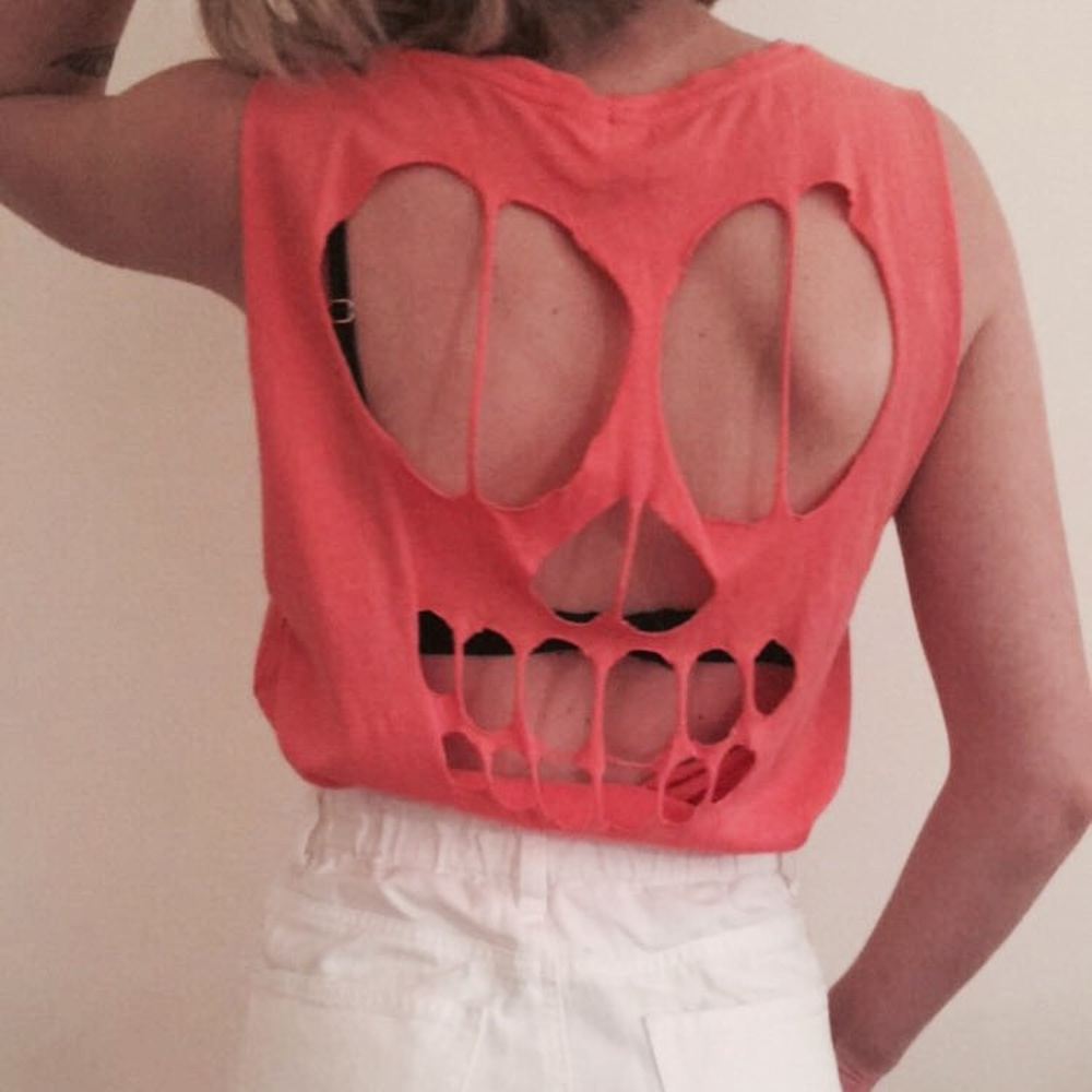 Cut out tank top