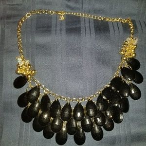 Black and gold necklace