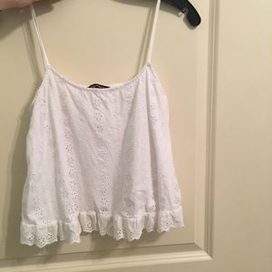 White Brandy Melville Tank Top