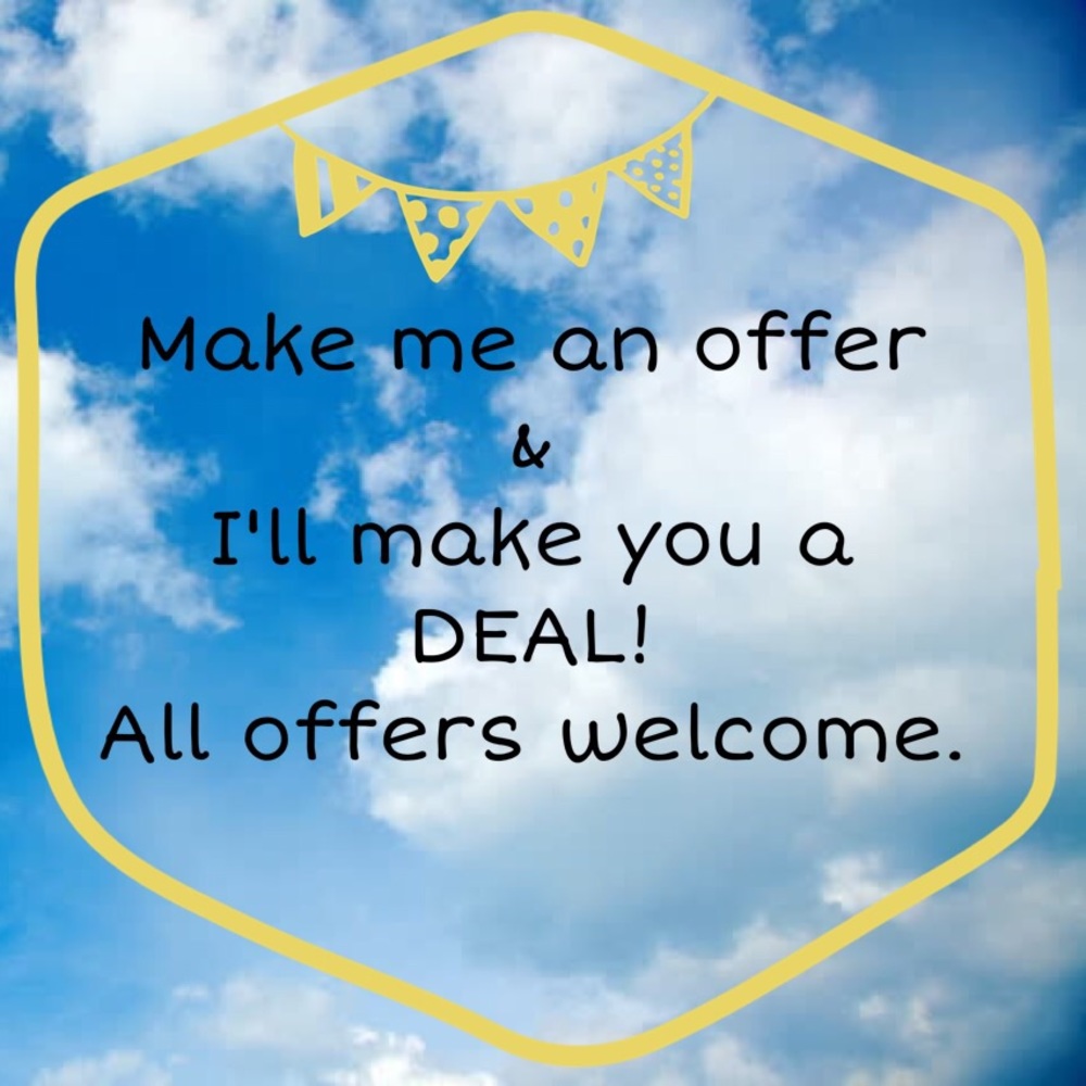 Make an offer or bundle for a discount!