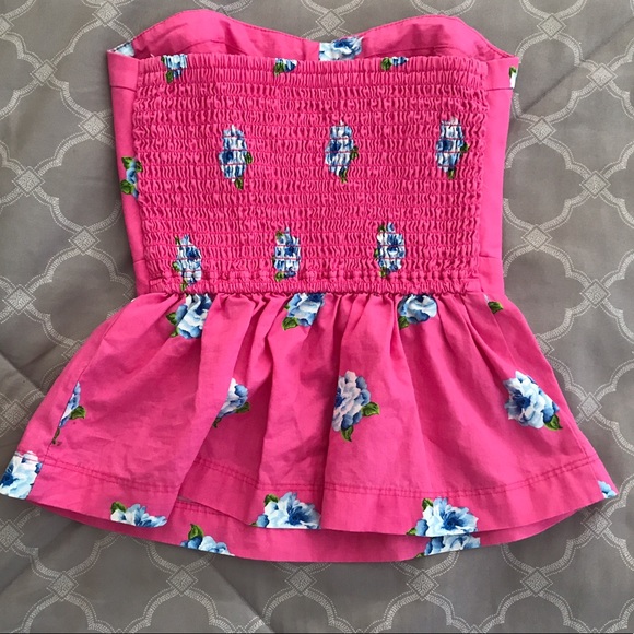 Abercrombie kids strapless shirt 🎀 - Picture 3 of 6
