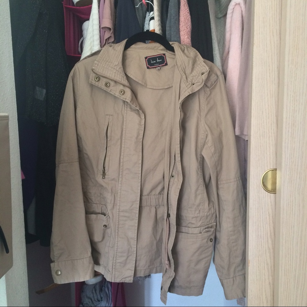Tan Utility Jacket