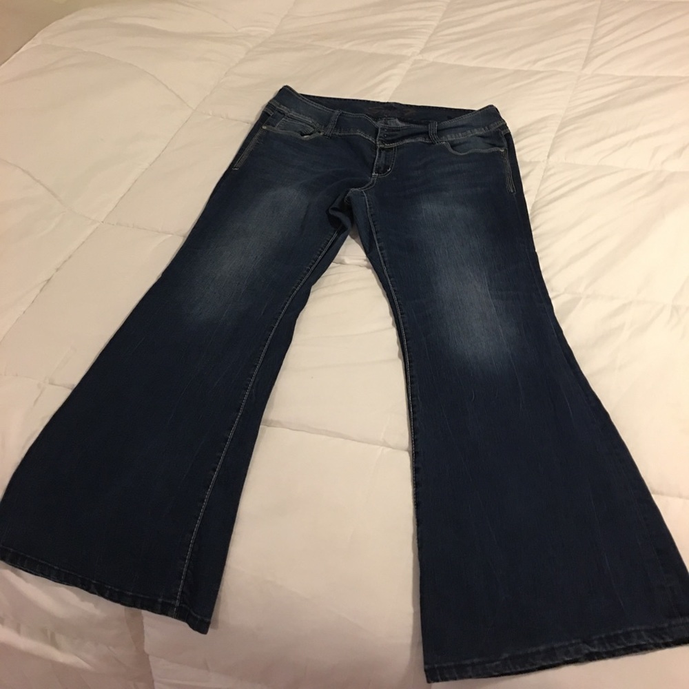 Seven wide leg jeans