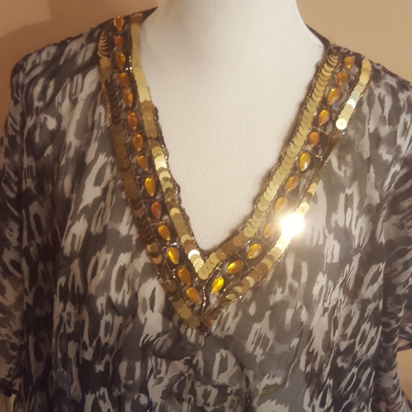 Bathing suit cover up bling bling - Picture 2 of 5