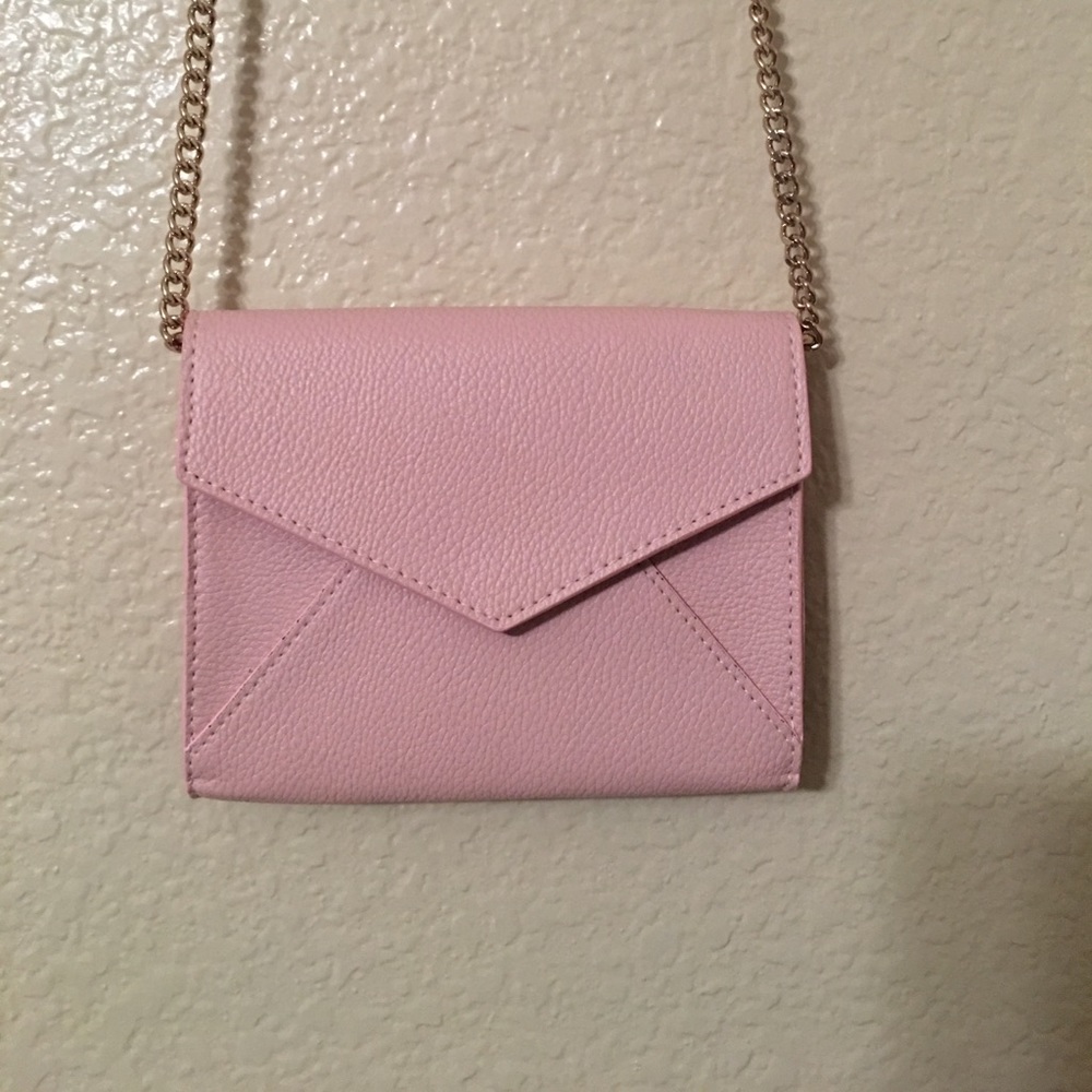 Francesa's pink cross body purse
