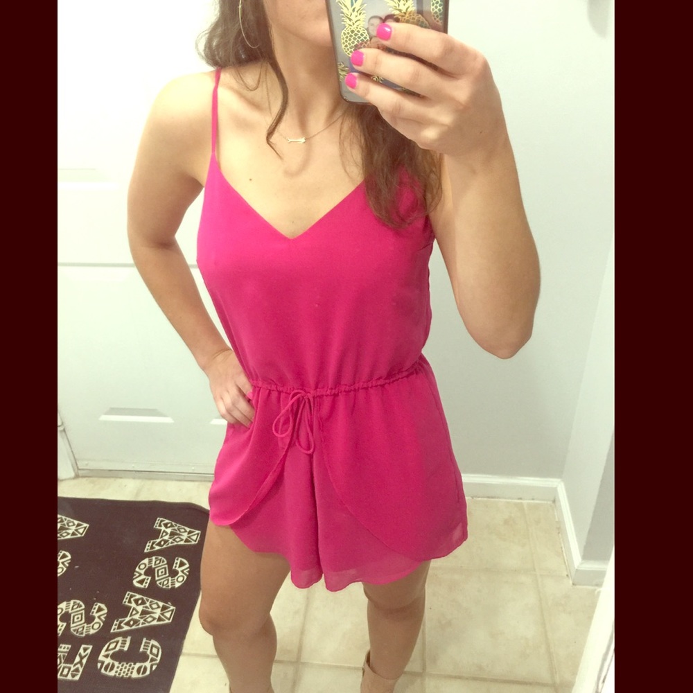 Urban Outfitters Pink Romper NWOT