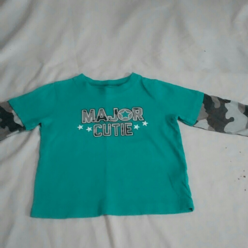 Boys long sleeved graphic t shirt.