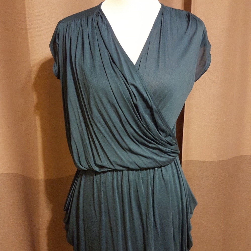 Draped mini dress