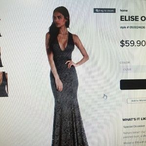 LONG LACE DRESS