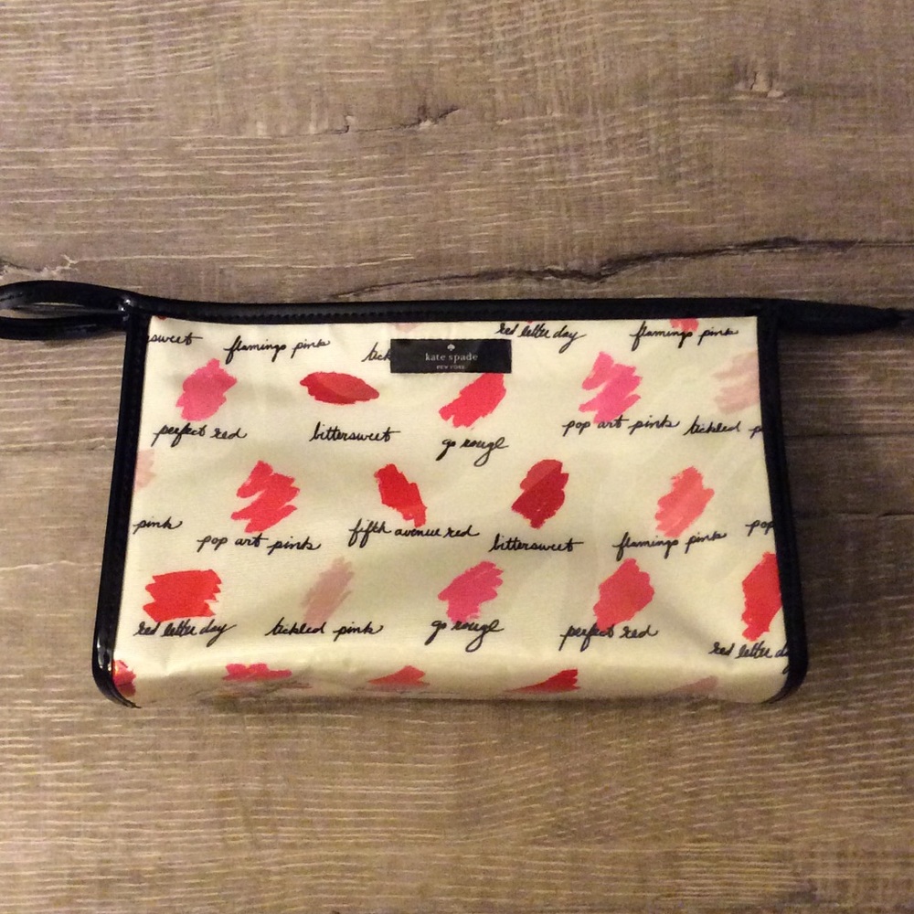 Kate Spade Lipstick Travel Cosmetic Case