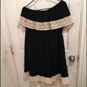 Black summer dress