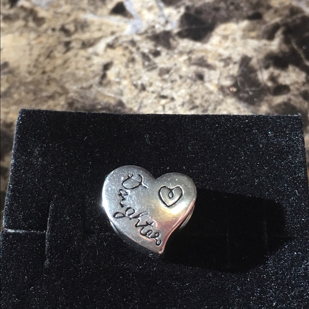 Hallmark "Daughter" bead. Fits many bracelets.