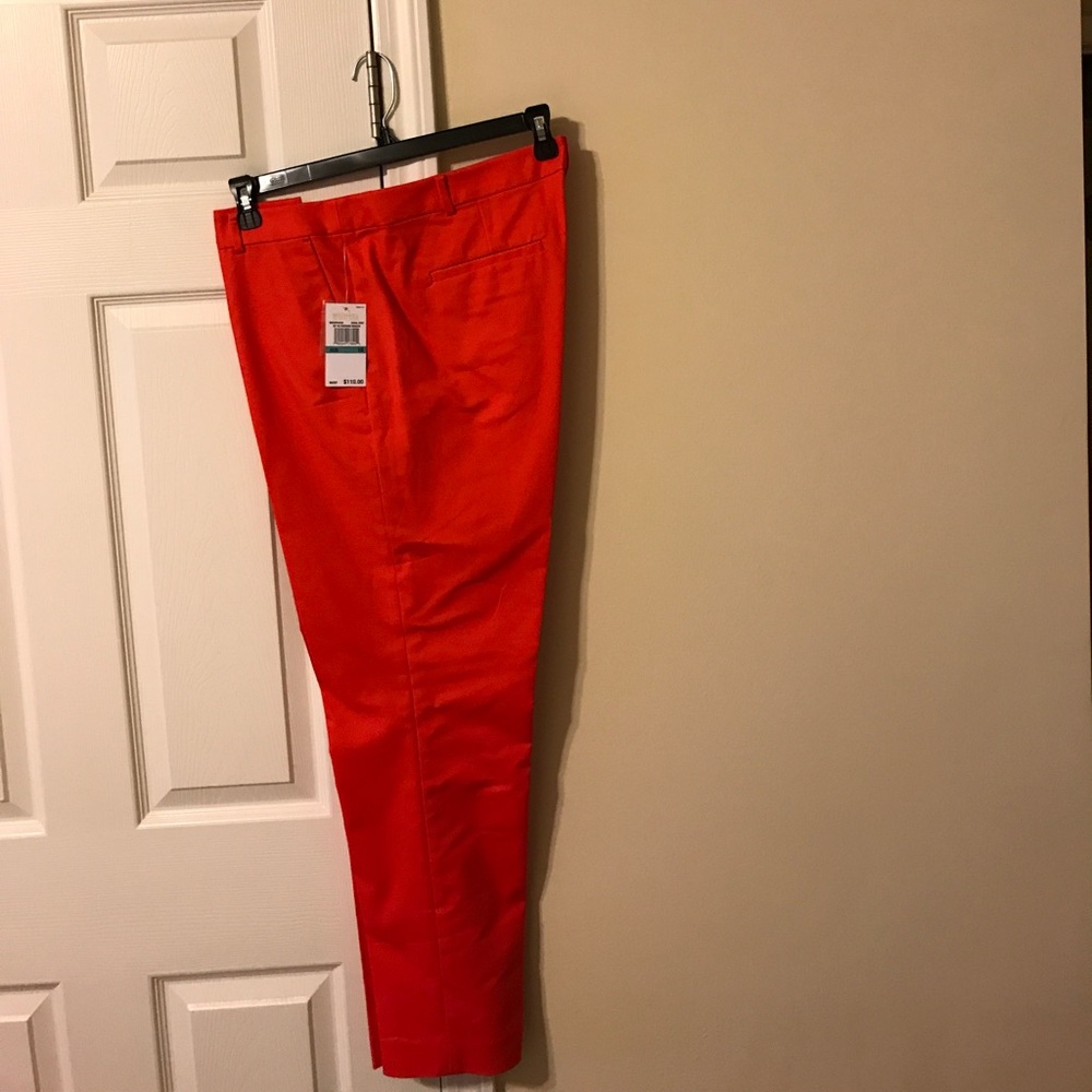 Michael Kors pants, brand new--bright orange