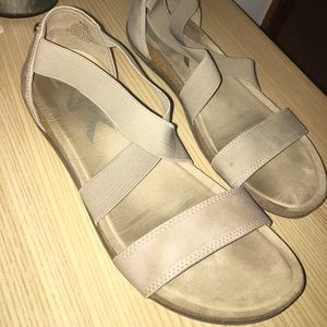Anne Klein Sport Suede Sandals