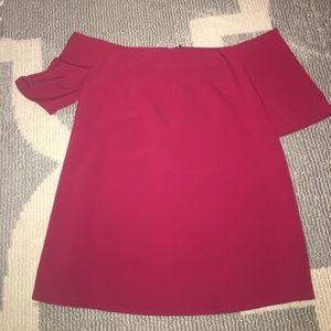 Off the shoulder shirt