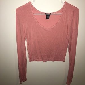 Pink Crop Top