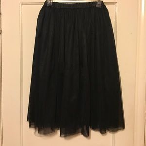 Black Tool Skirt
