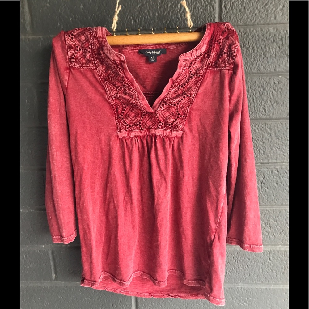 ❌SOLD❌ Lucky Brand Cotton Tunic