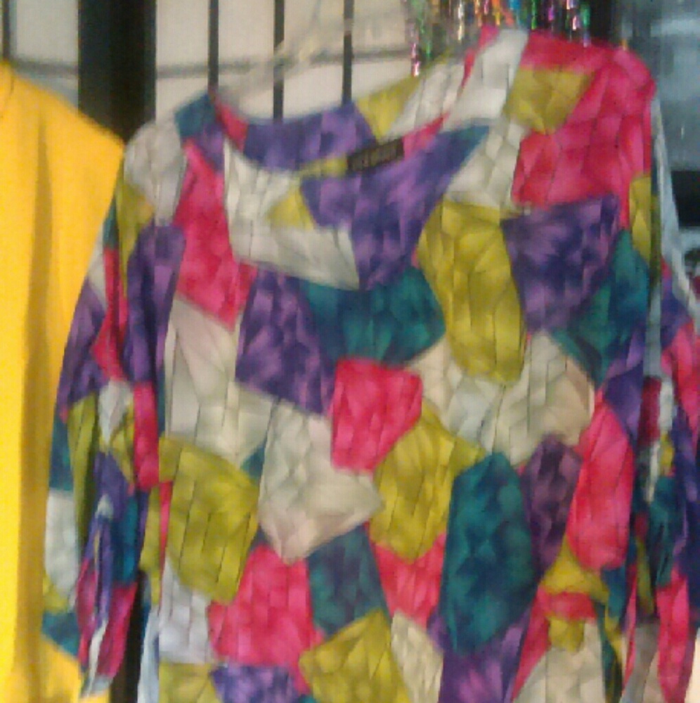 EUC Lane Bryant Multi Color Dress size 16