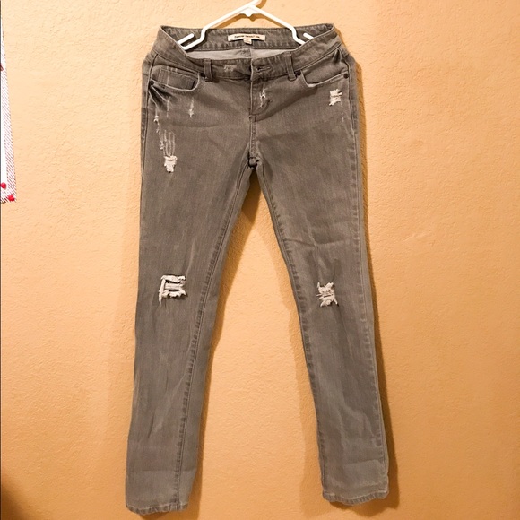 F21 jeans size 27 grey wash - Picture 1 of 3