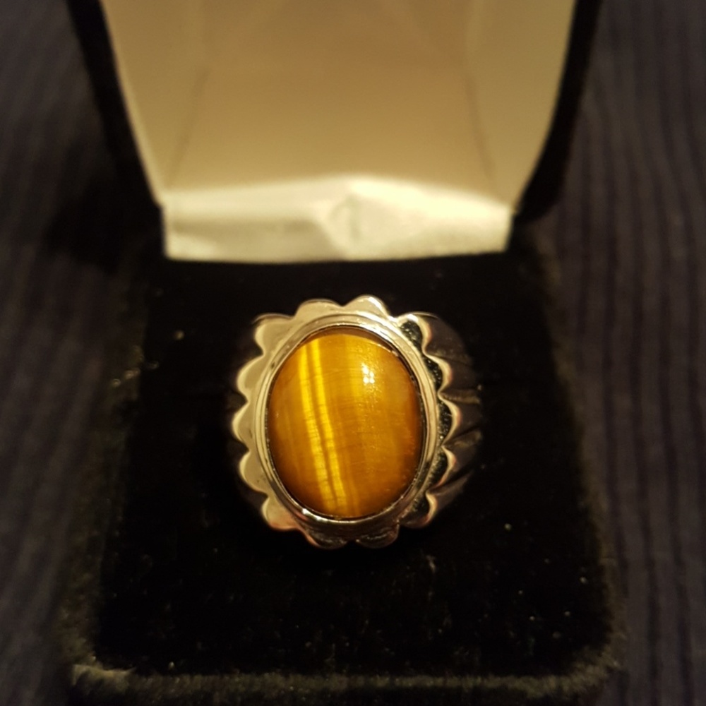 Vintage Tigers Eye Ring