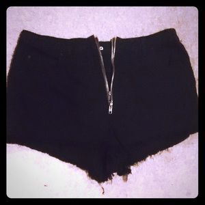 BDG High Waisted Black Jean Shorts