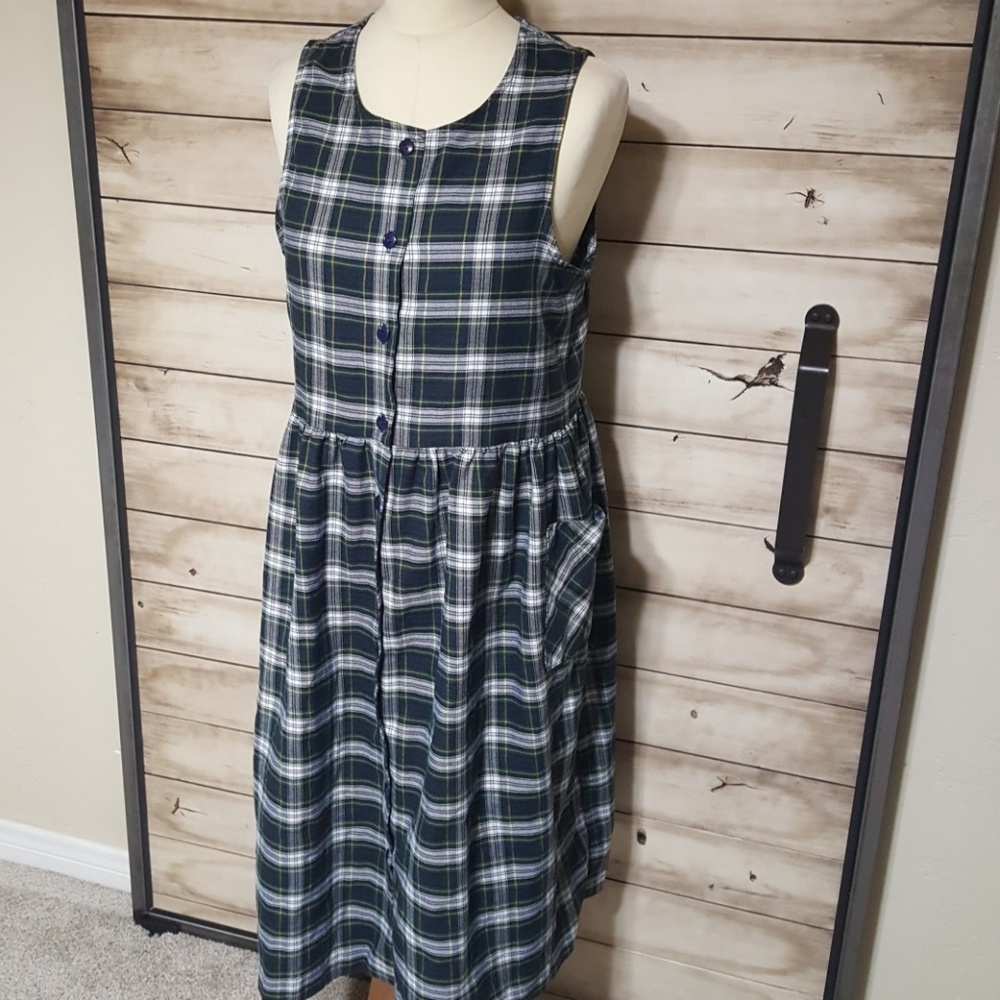 Plaid dress