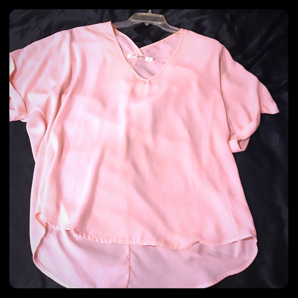 TJ Maxx Pink Blouse XL
