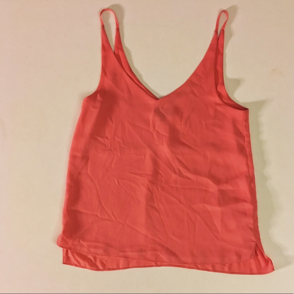 Topshop Strappy V-Neck Cami Tank - Size US 2