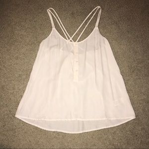 Anthropologie Cloth and Stone Pink Tank