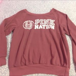 Mauve colored VS Pink crewneck!