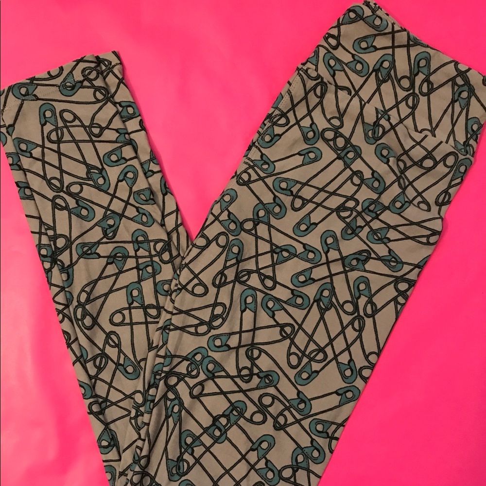 LulaRoe One Size - Safety Pin Leggings