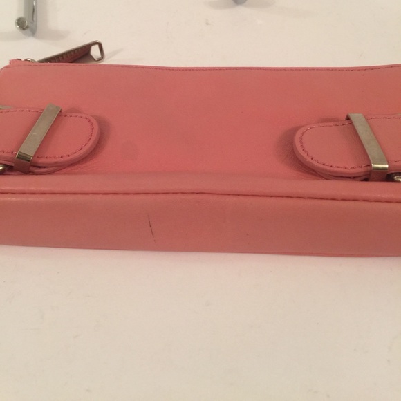 Banana Republic Pink Buckled Clutch - Picture 3 of 4