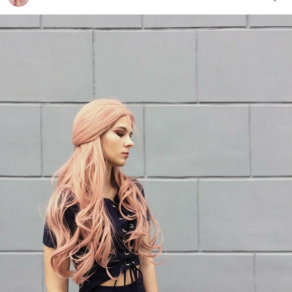 Pink Beauty LaceFront Wig main image 4