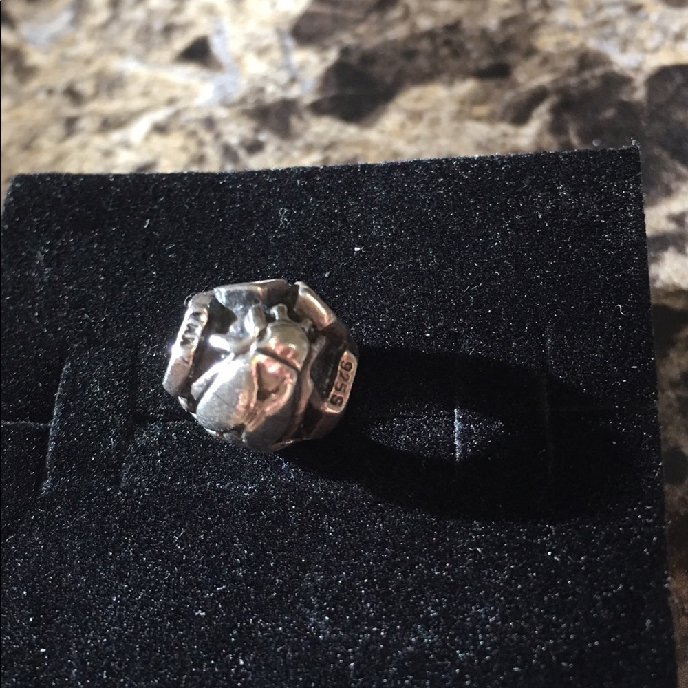 Trollbeads "Bee on hive" retired bead.