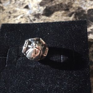 Trollbeads "Bee on hive" retired bead.