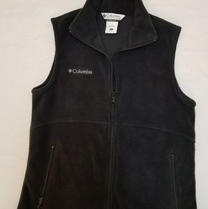Columbia zip up fleece vest