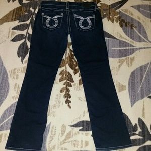 Beautiful dark blue "Maddie Boot" Big Star jeans