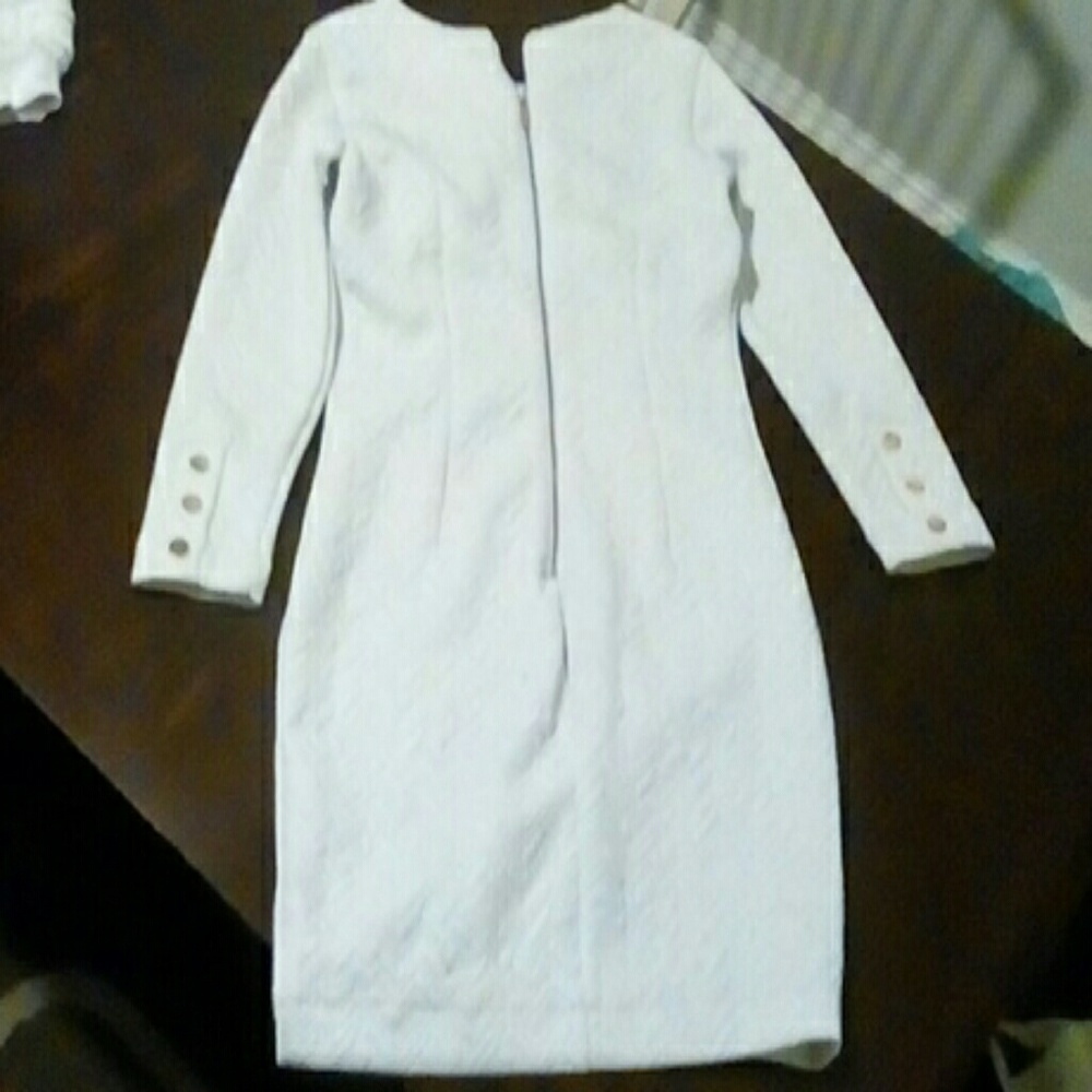 All white dress