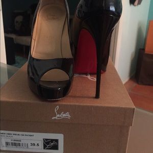 Christian Louboutin heels only been worn one time