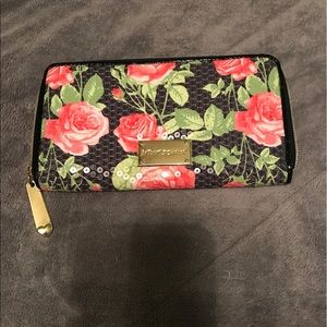 Floral Betsy Johnson wallet