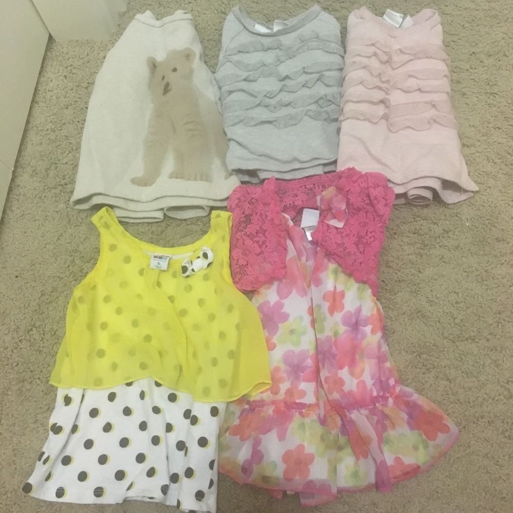 Toddler girl tops