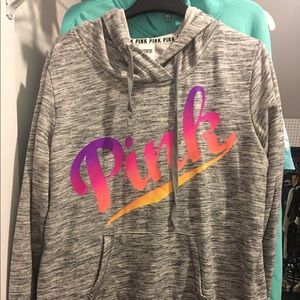 ❤️SOLD❤️ Victoria's Secret PINK ombré hoodie NWOT