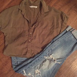 American Eagle tomgirl jeans