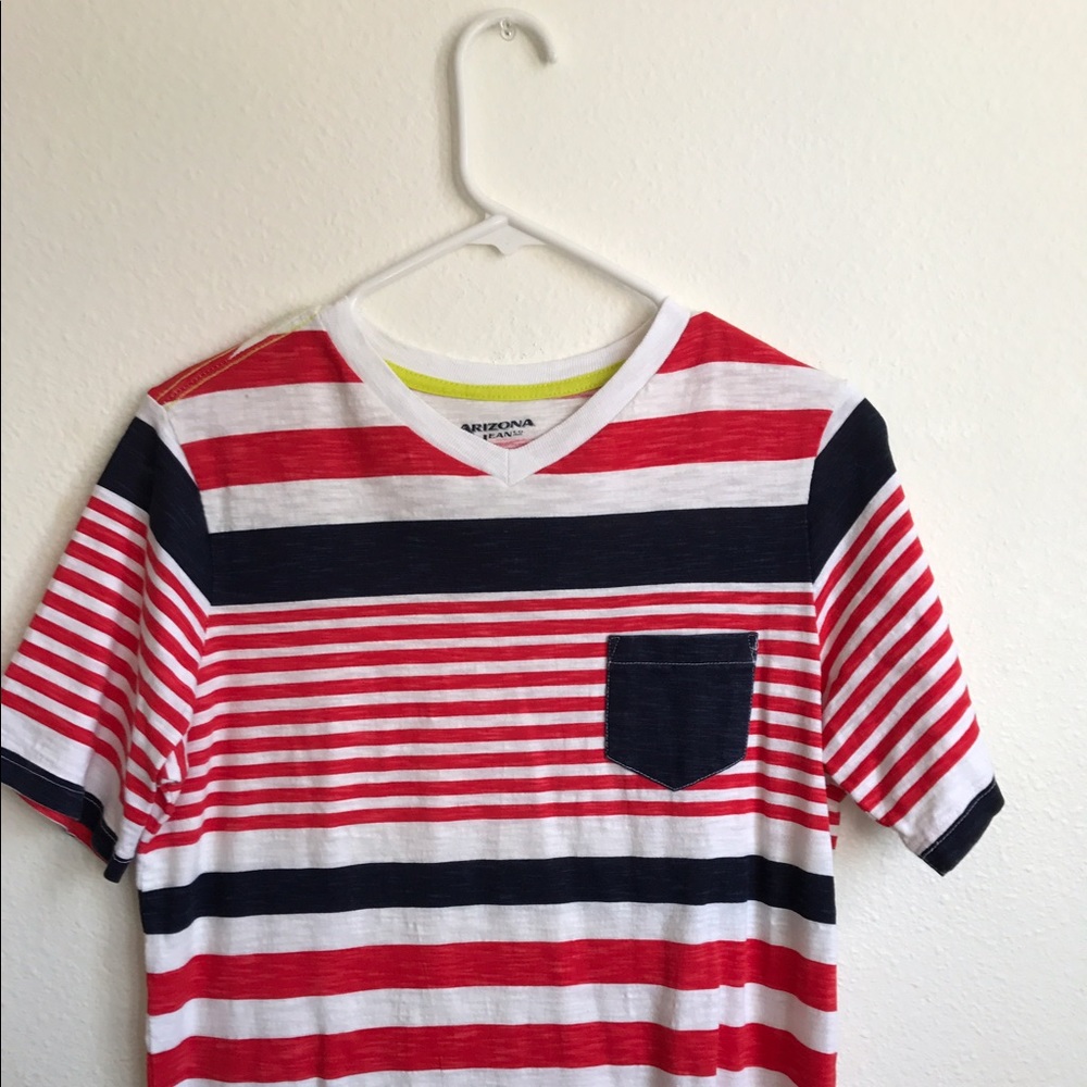 Multi Colored Arizona V Neck Shirt