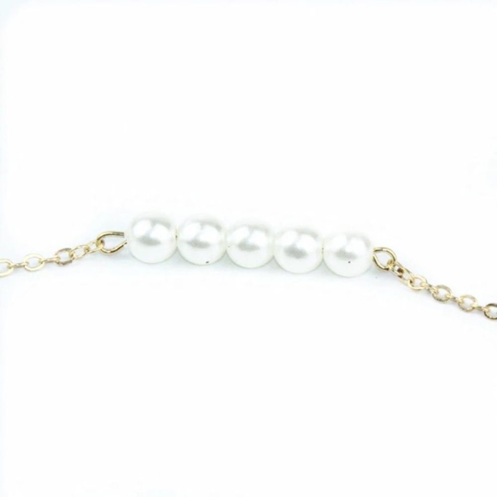 Gold Waist Belly Chain Body Pearl Beads Boho New_2