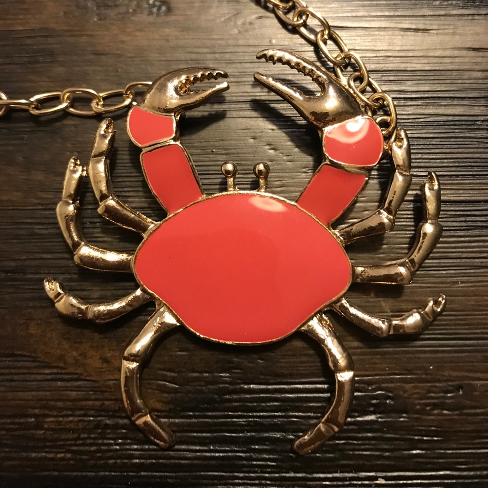 Crab necklace NWT
