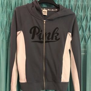 PINK Victoria secret full zip hoodie